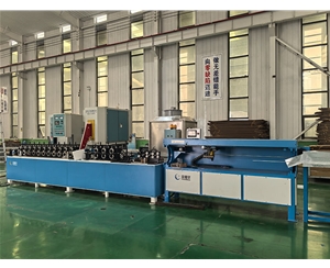 山东高频焊门窗铝隔条成型设备